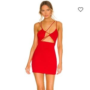 Revolve H:our Red Mini Dress - Size S